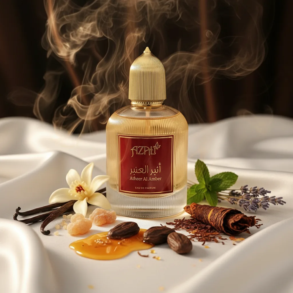 Atheer Al Amber luxury perfume bottle by Azali