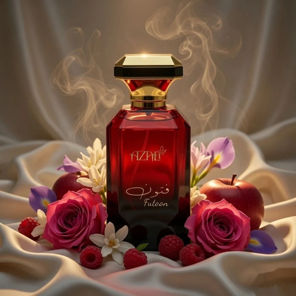 Futoon luxury perfume bottle by Azali