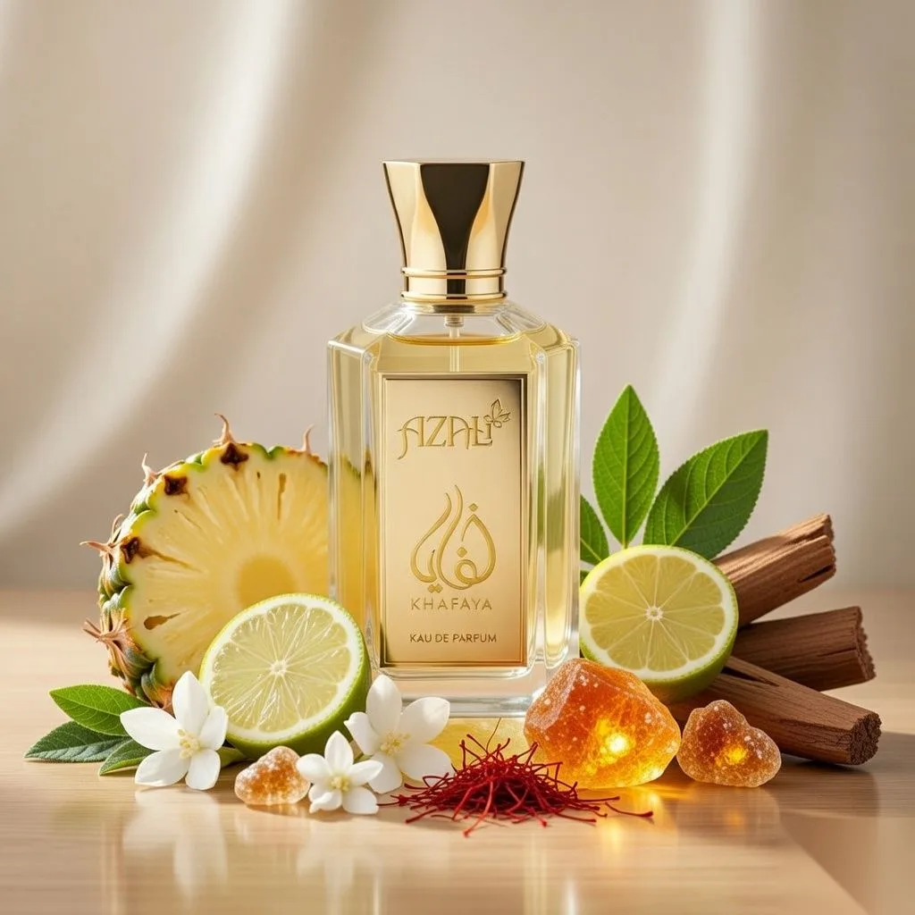 Khafaya luxury perfume bottle by Azali