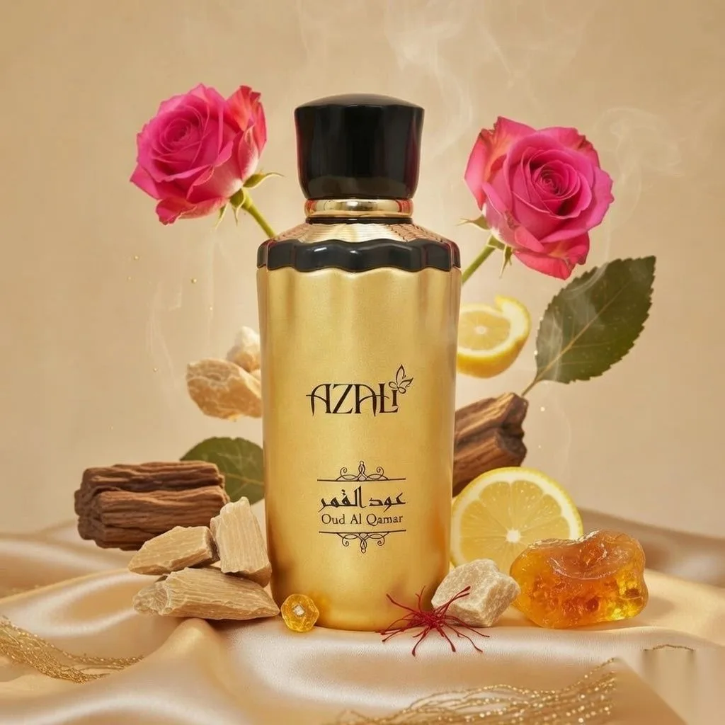 Oud Al Qamar luxury perfume bottle by Azali