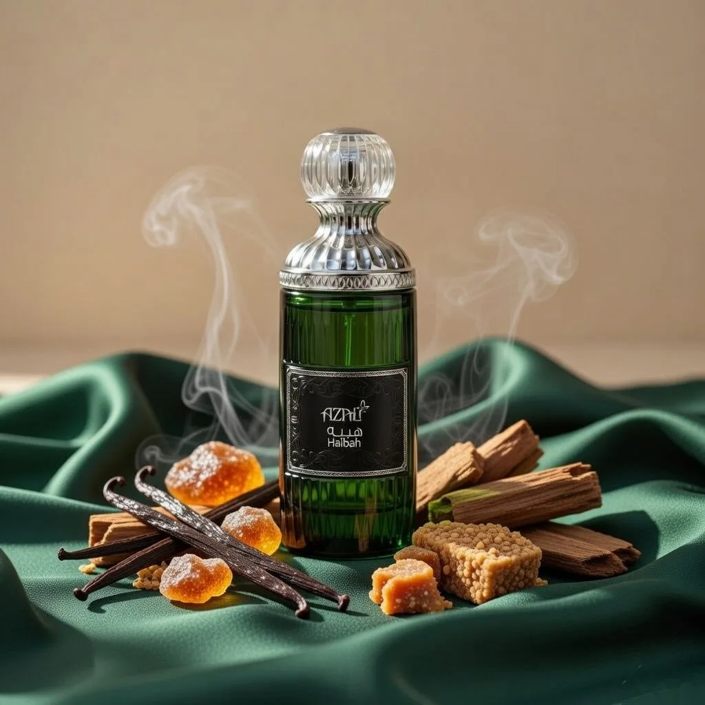 Haibah luxury perfume bottle by Azali