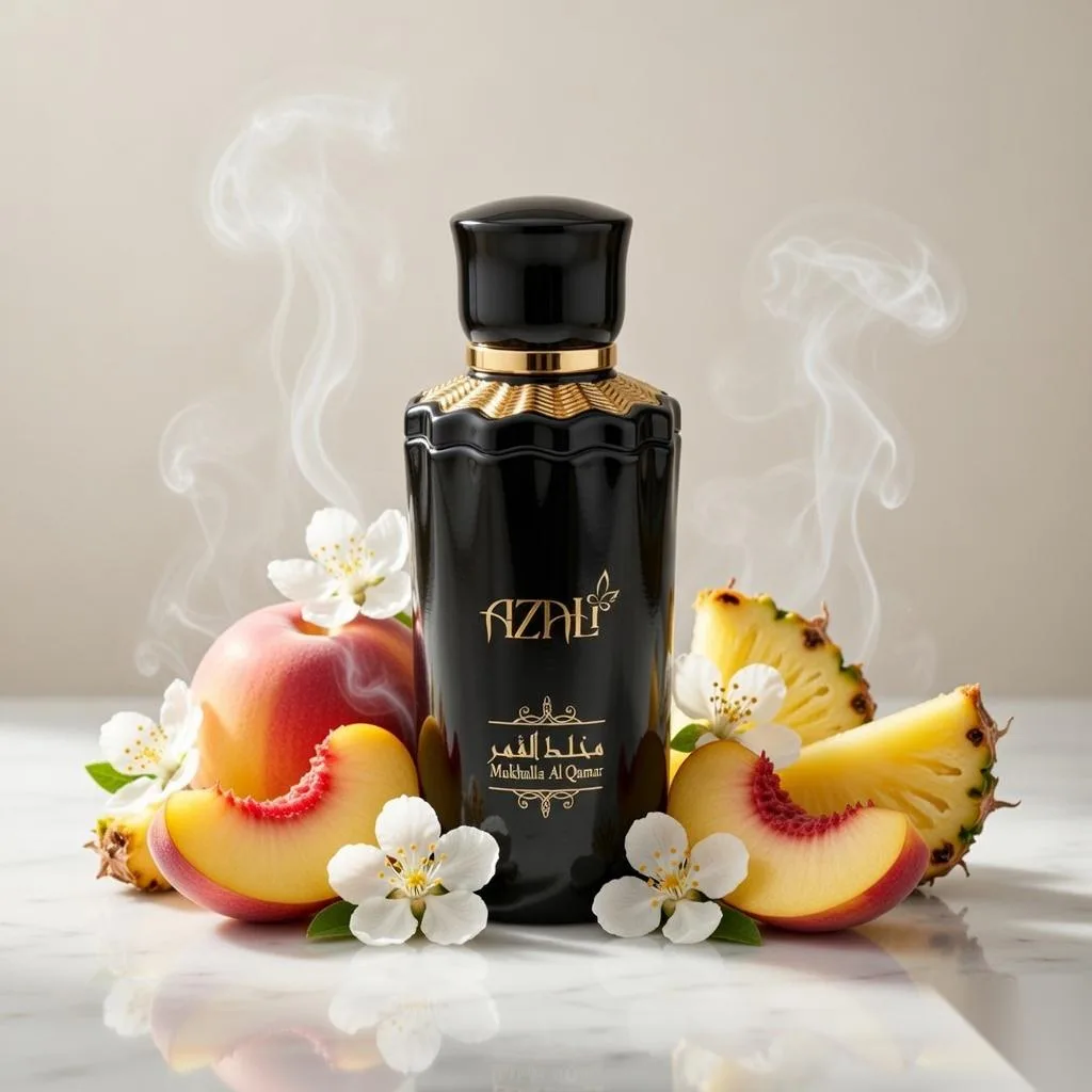 Mukhallat Al Qamar luxury perfume bottle by Azali